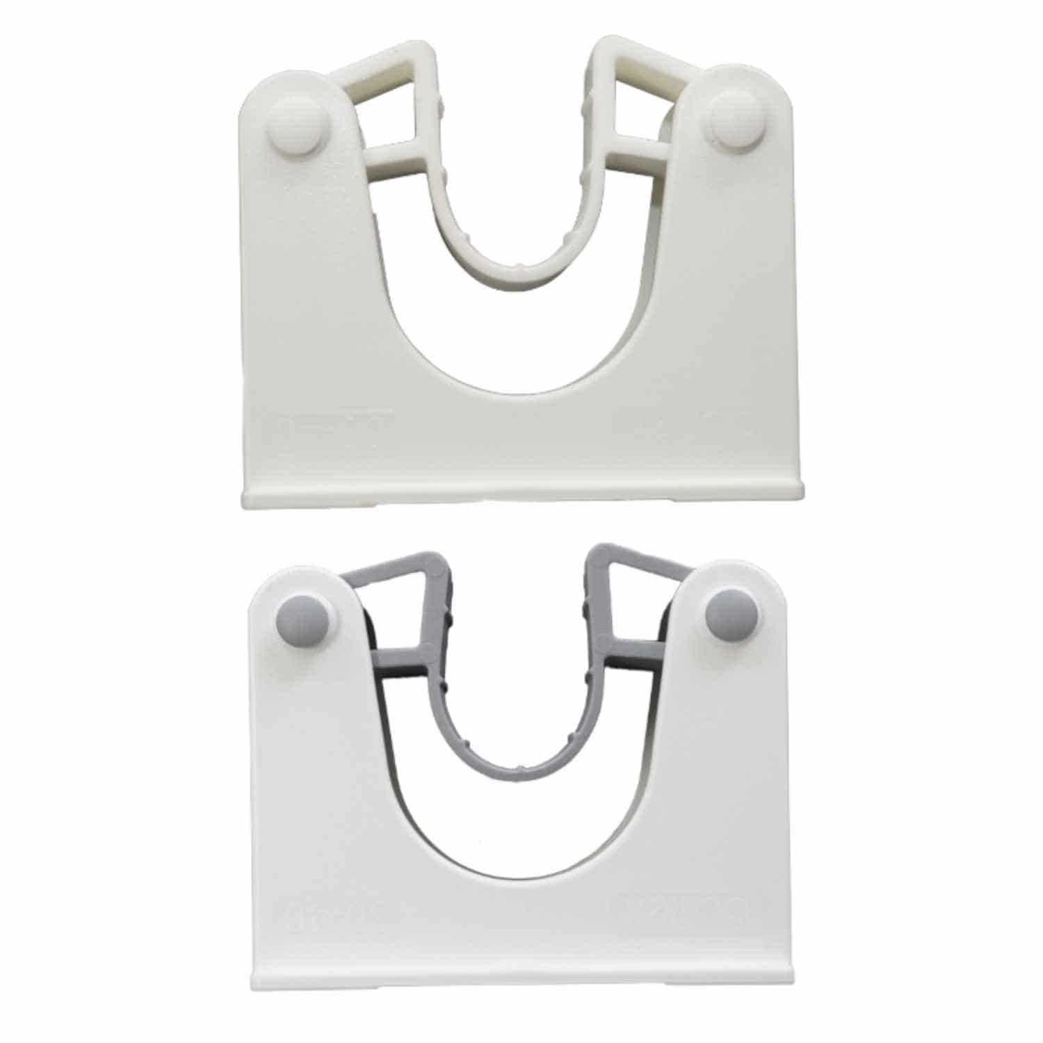 Stielhalterung zu Alu-Geräteleiste (30 - 40 mm) - verschiedene Farben