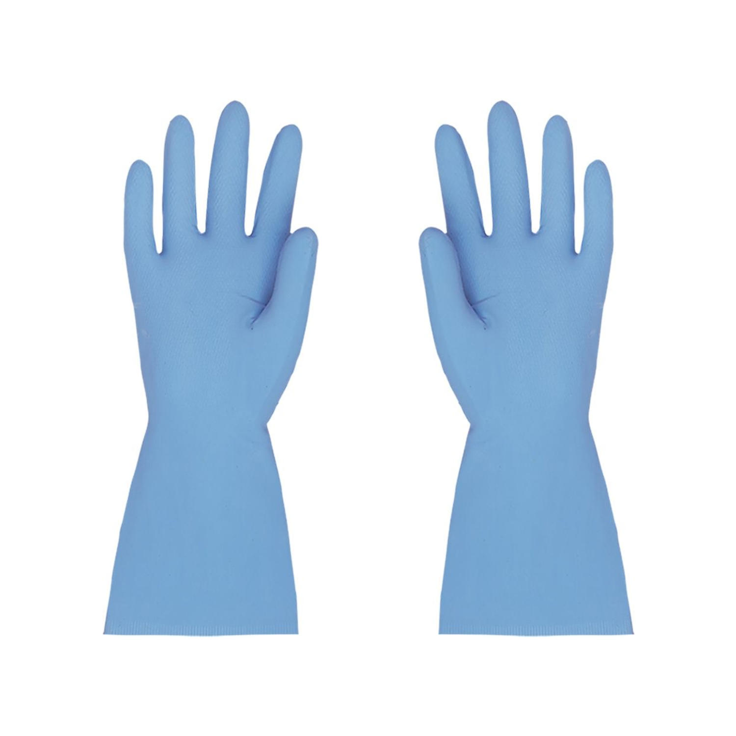 Handschuhe Naturlatex - Gr. 7 - 7,5 blau