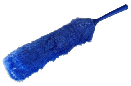 Staubwedel mit Griff  blau (Profi)