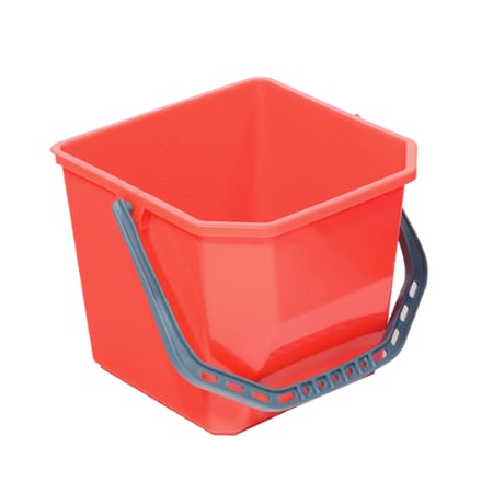 Eimer  15 Liter  -  rot (VDM)