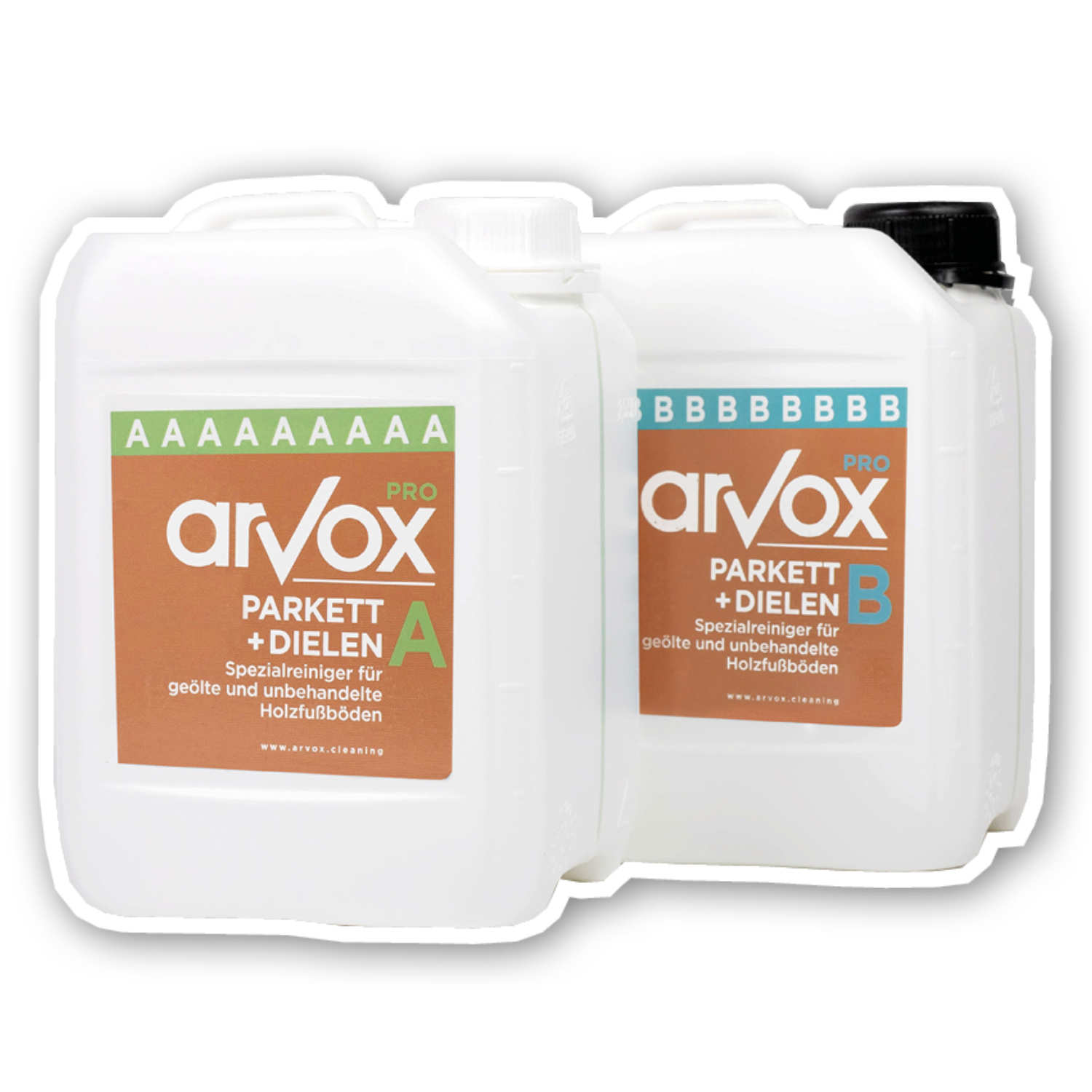 Arvox Pro Parkett + Dielen 2 x 5 L Set