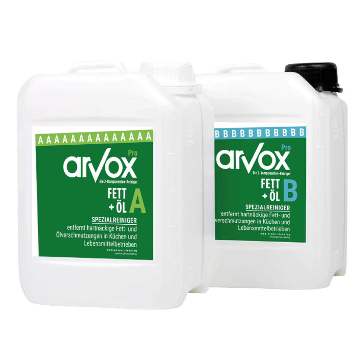 Arvox Pro Fett + Öl 2 x 5 L Set