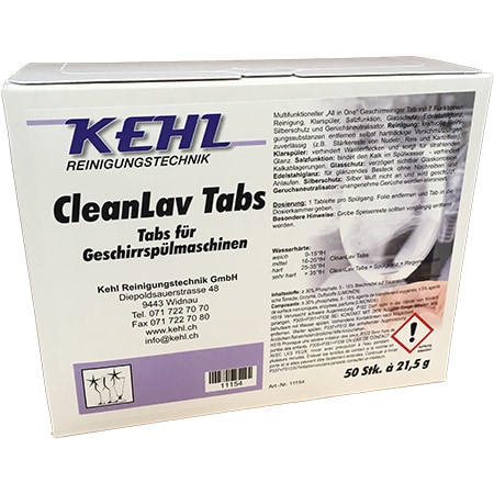 CleanLav 7 in 1 - Geschirrspül-Tabs 