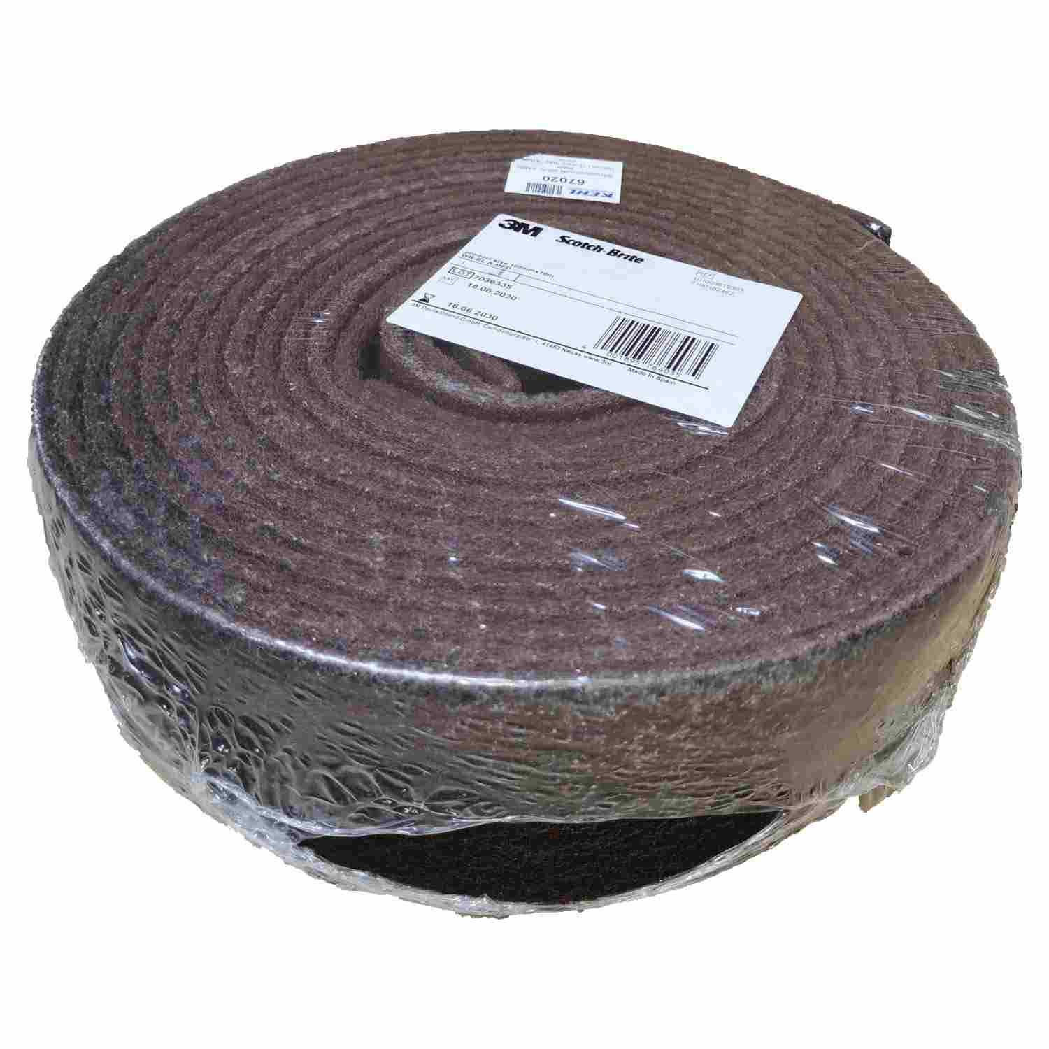 3M Handpad-Rolle WR-RL A MED braun (100 mm x 10 m pro Rolle)