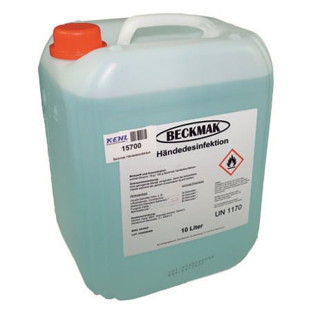 Beckmak Händedesinfektion ADR Kl. 3 UN 1170 VGII BK 2
