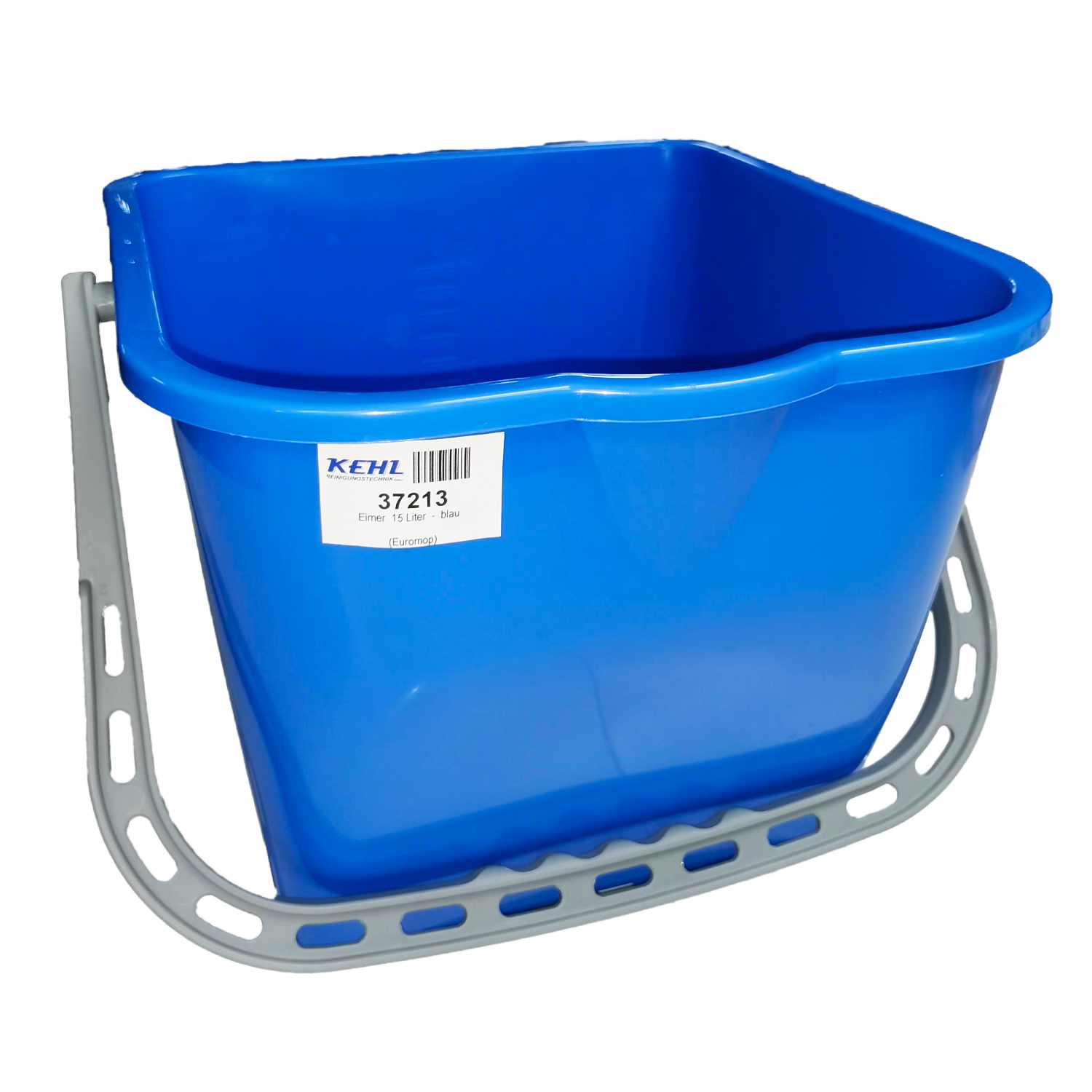 Eimer  15 Liter  -  blau (Euromop)