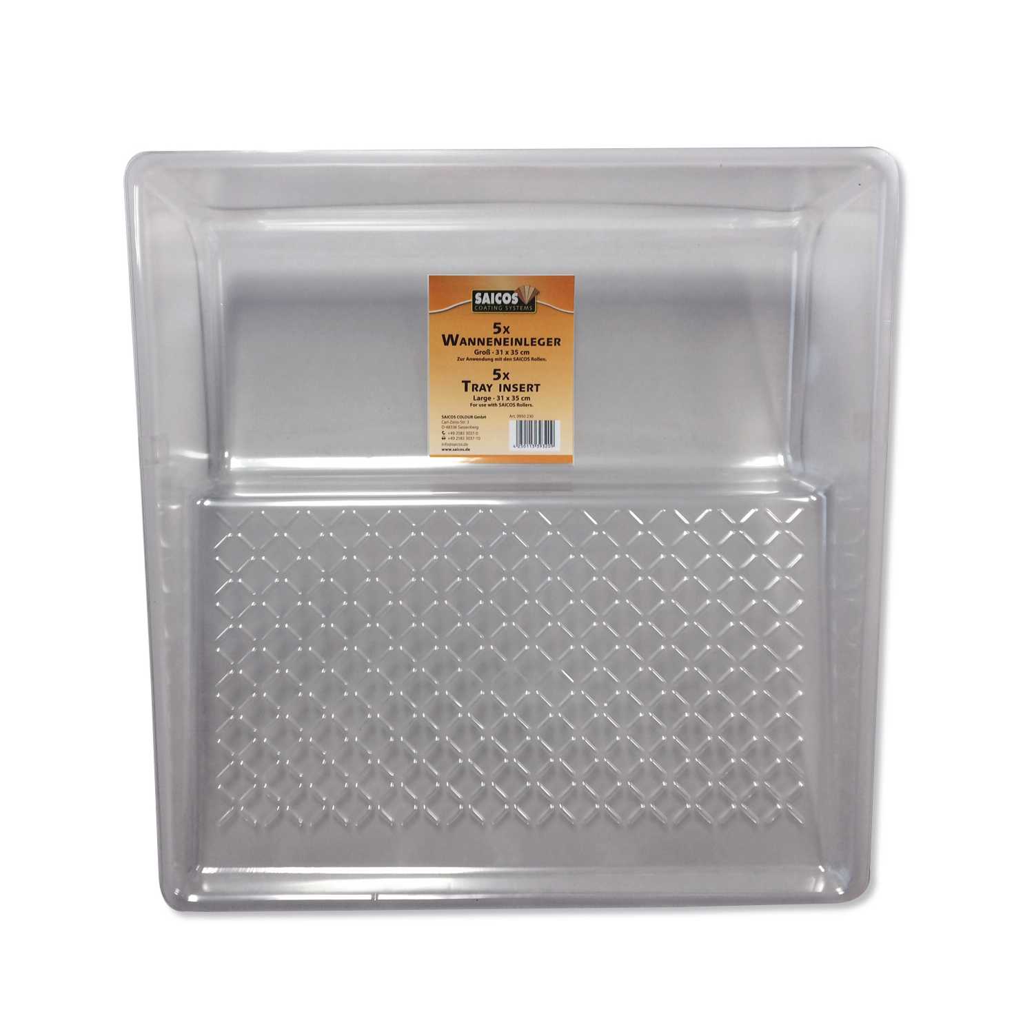 Einleger zu Farbwanne gross zu Saicos  (5 Stück pro Pack)