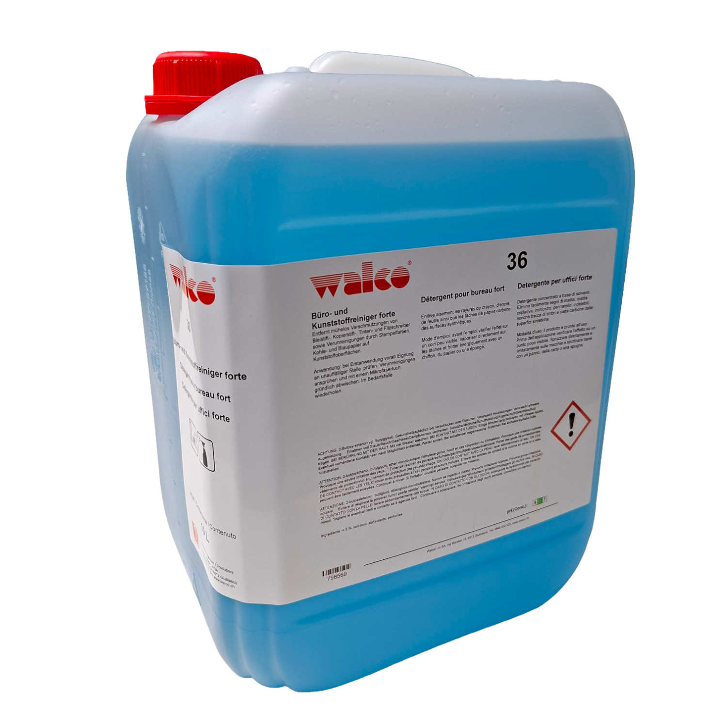 36 - Büro- und Kunststoffreiniger forte (inkl. VOC-Abgabe)