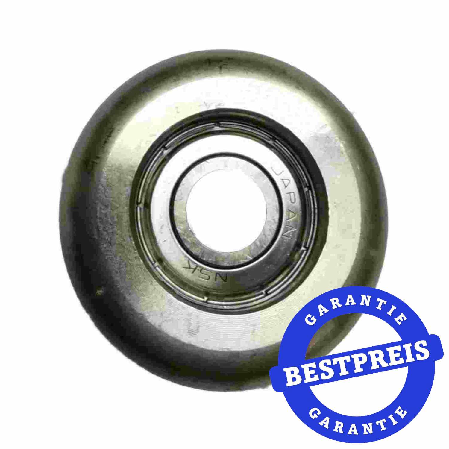 Saugfussrad i-Mop Edelstahl 