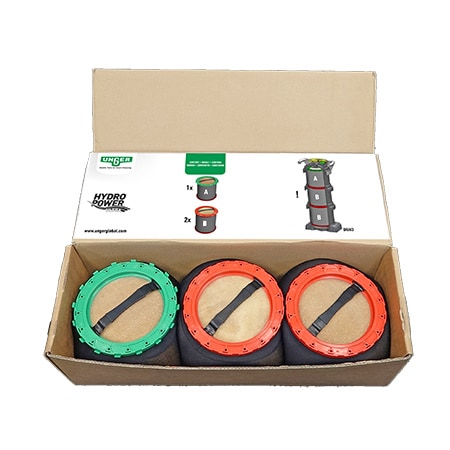 Harzbeutel HydroPower Ultra L und LC Set mit 3 Stück