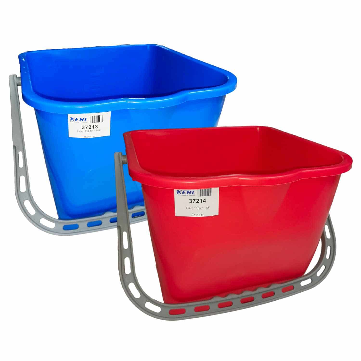 Eimer  15 Liter (Euromop) - verschiedene Farben