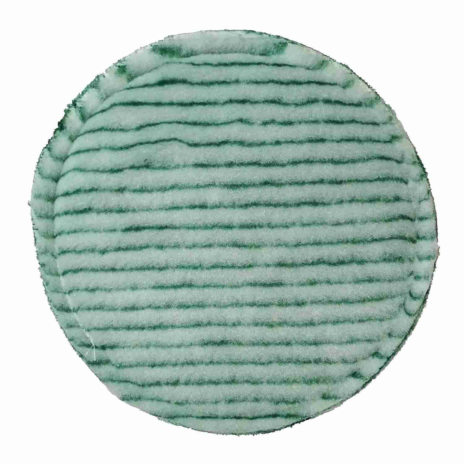 Microfaser - Floorpad  220 mm grün / weiss 