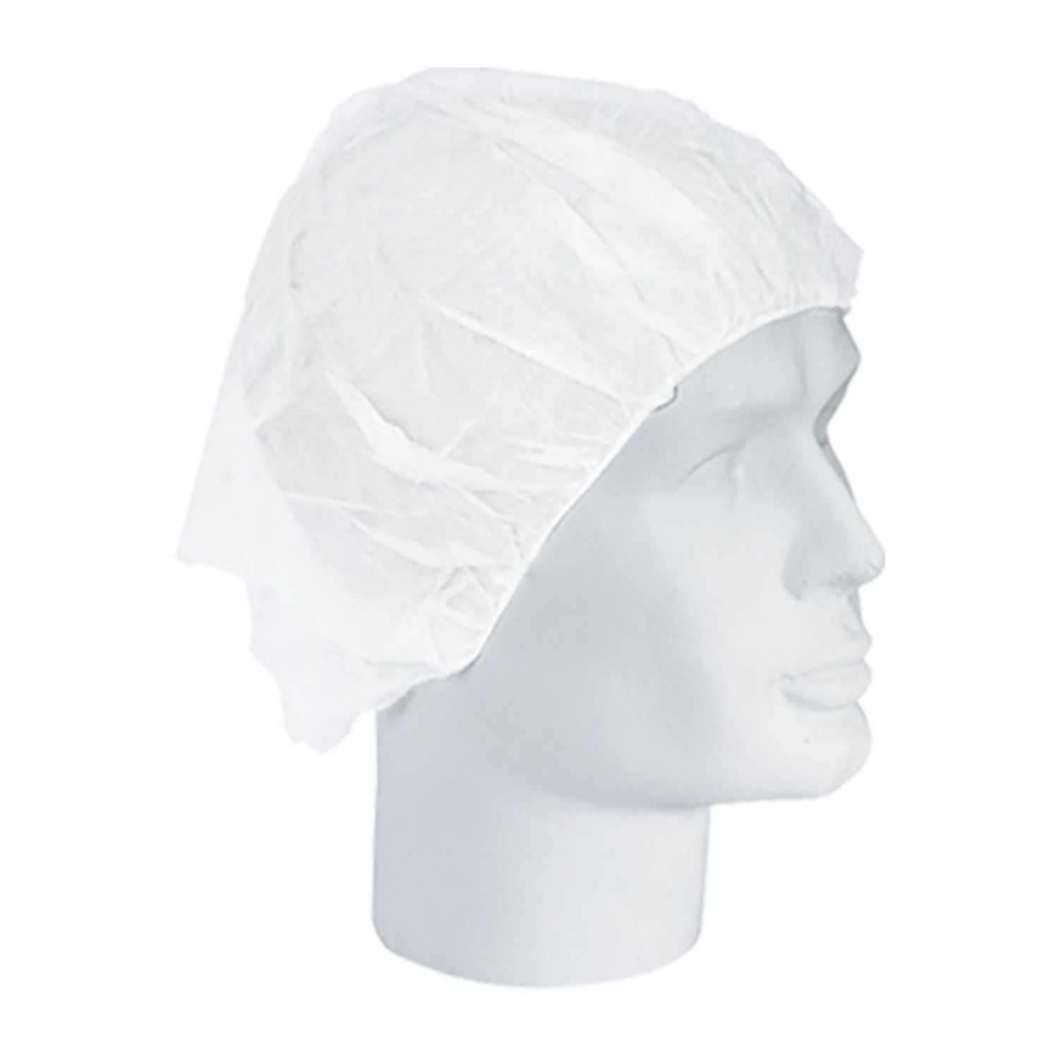 Einweg-Hygienehaube-Haarnetz weiss Pack à 100 Stk