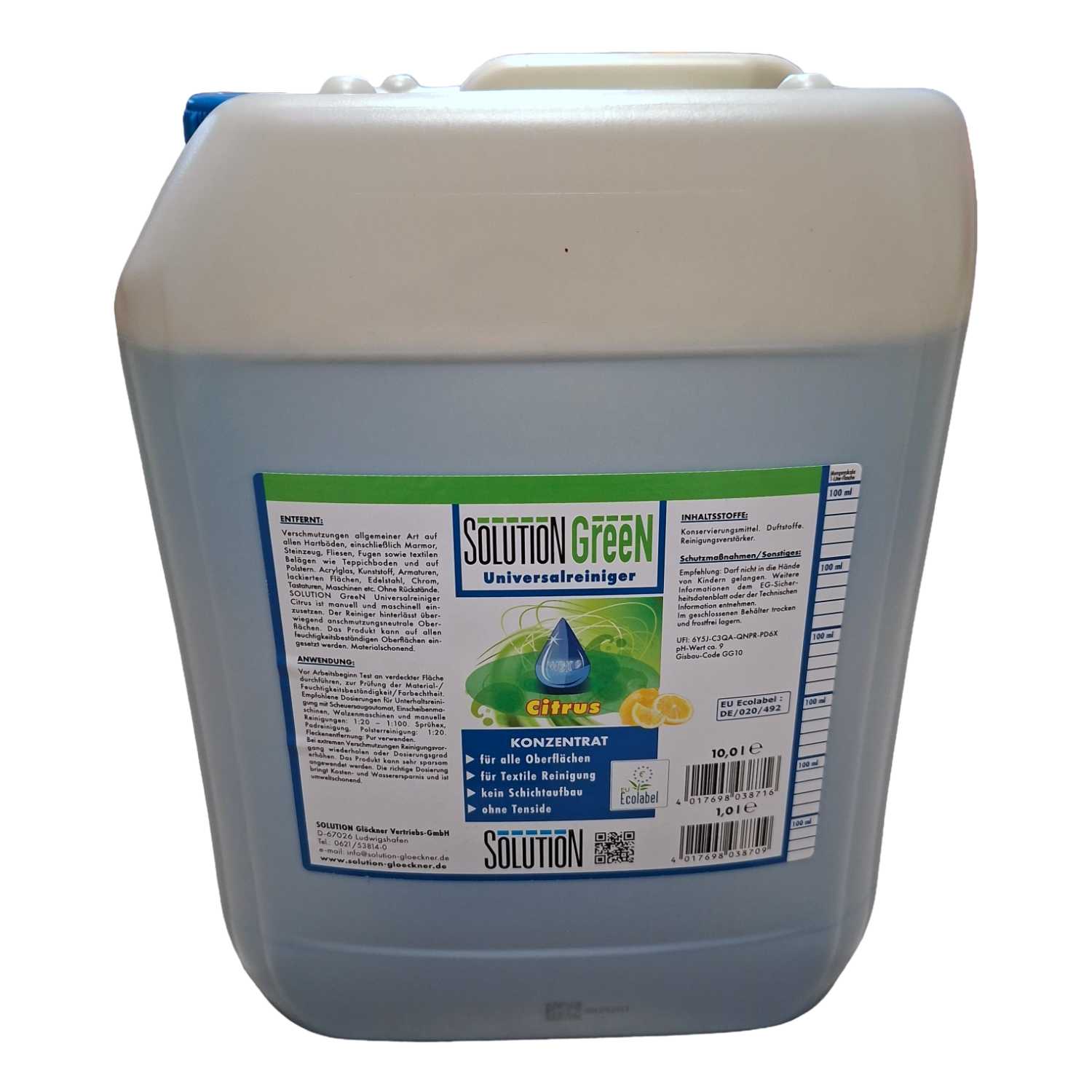 Universalreiniger Citrus SOLUTION GreeN