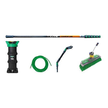 HydroPower Ultra Set Carbon 24K Mit Carbon 24K-Teleskopstange 1.80 - 8.60 m