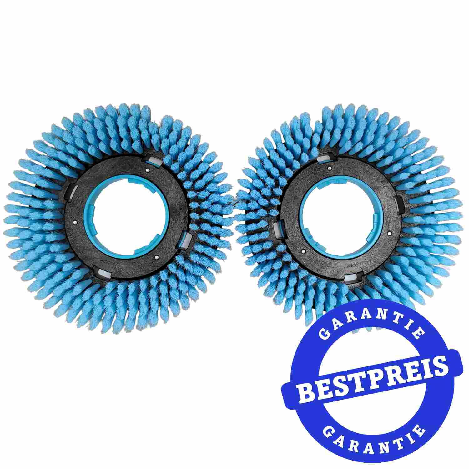 Bürste i-Mop 40 weich hellblau PPL 0.15 - Satz à 2 Bürsten