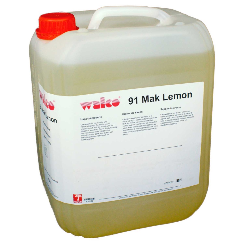 [10091] 91 - MAK lemon Handcrèmeseife 10 L
