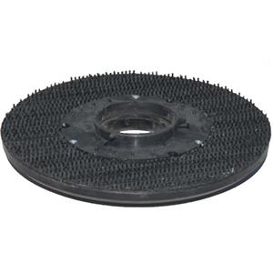[24064] Treibteller 425 mm  mit Pad-Haken schwarz