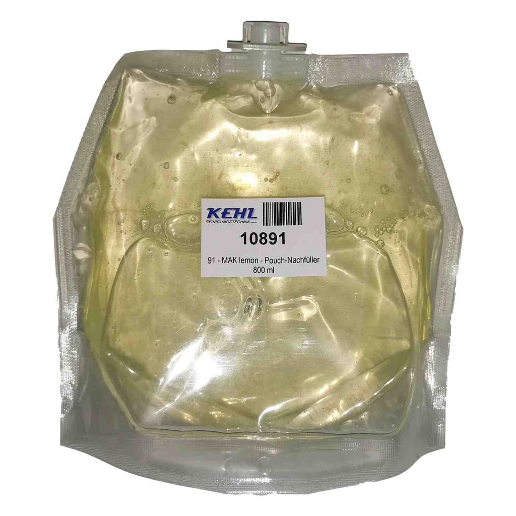 [10891] 91 - MAK lemon - Pouch-Nachfüller  800 ml
