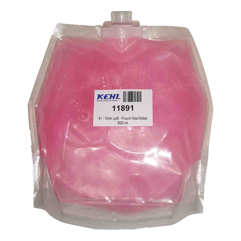 [11891] 91 - MAK soft - Pouch-Nachfüller  800 ml