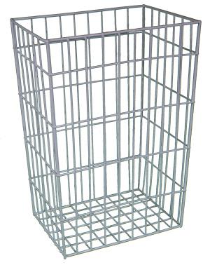 Gitter - Papierkorb  beschichtet  64 cm