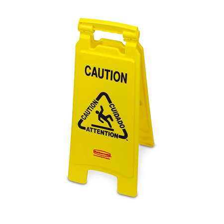 Warnschild gelb  67 cm