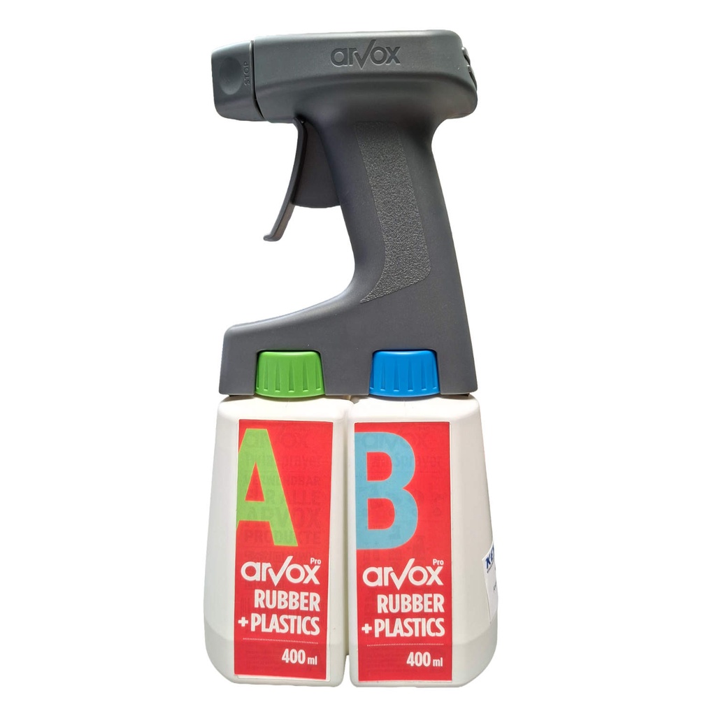 Arvox Pro Rubber + Plastics TwinSprayer