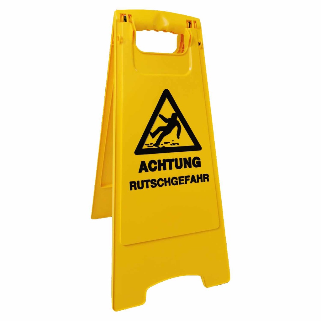 [33034] Warnschild / Rutschtafel  -  deutsch