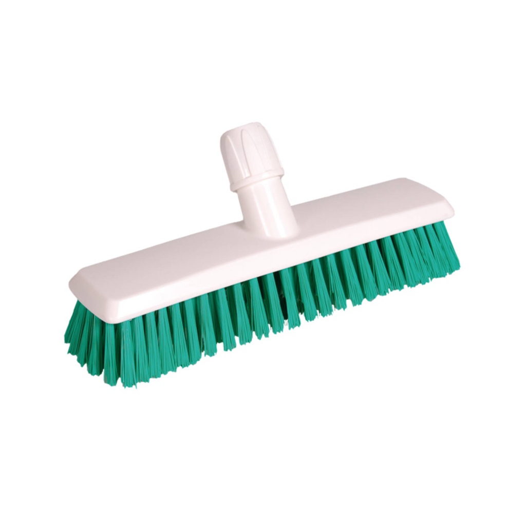 [37325] Schrubber 30 cm weiss mit grünem Besatz