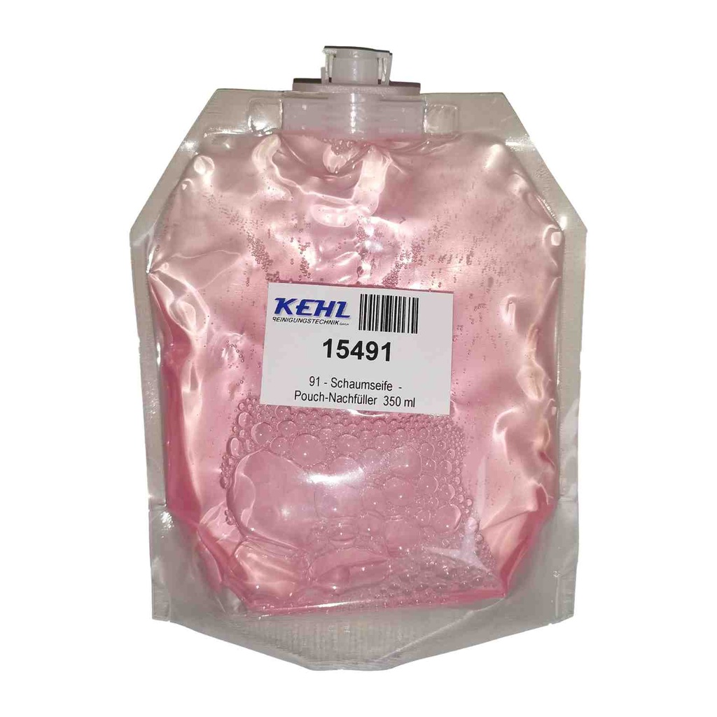 91 - Schaumseife  - Pouch-Nachfüller  350 ml