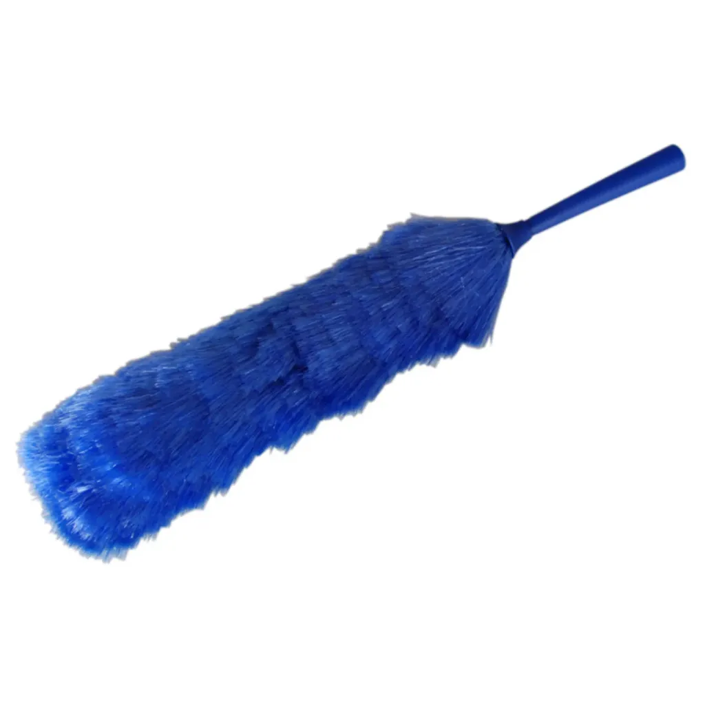 [37404] Staubwedel mit Griff  blau