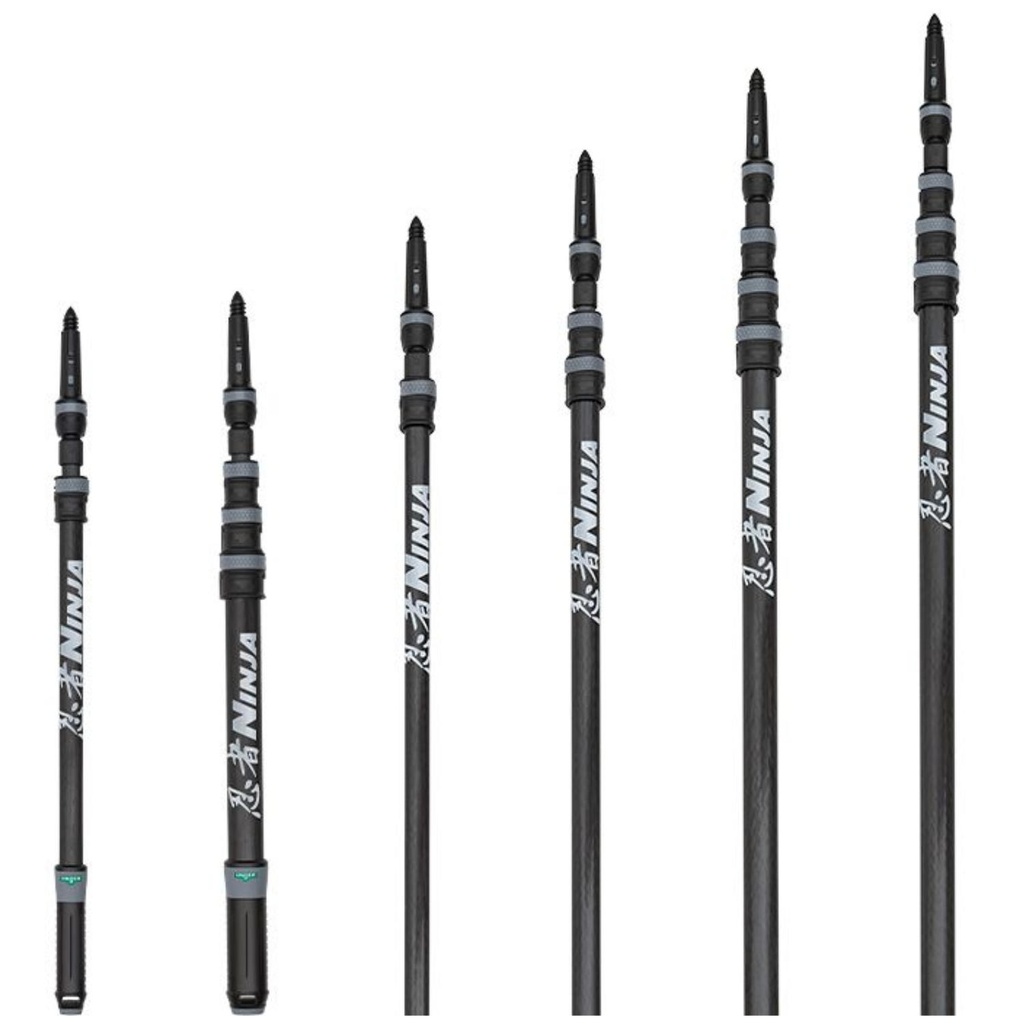 [37471] Teleskopstange Ninja Carbon 1.90 m