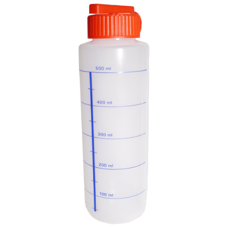 [40005] Dispenser m.rotem Verschluss  500 ml