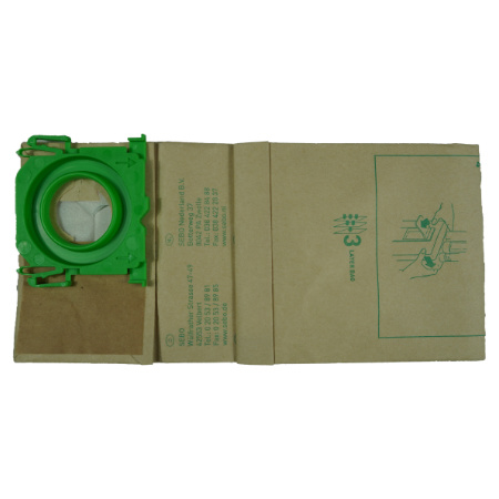 SEBO-Papierfilterbeutel  d.l. - Kunststoffeinlass