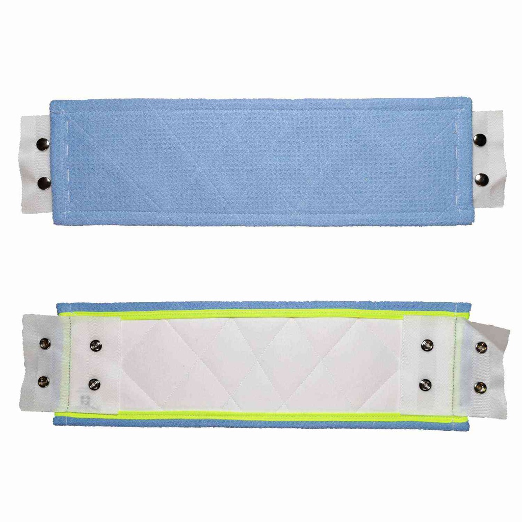 VDM-Nano-Waffeltuch-Mopp  10 x 45 cm  gelb