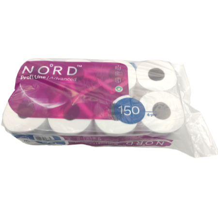 [43044] NORD Toilettenpapier 4-lagig Zellstoff