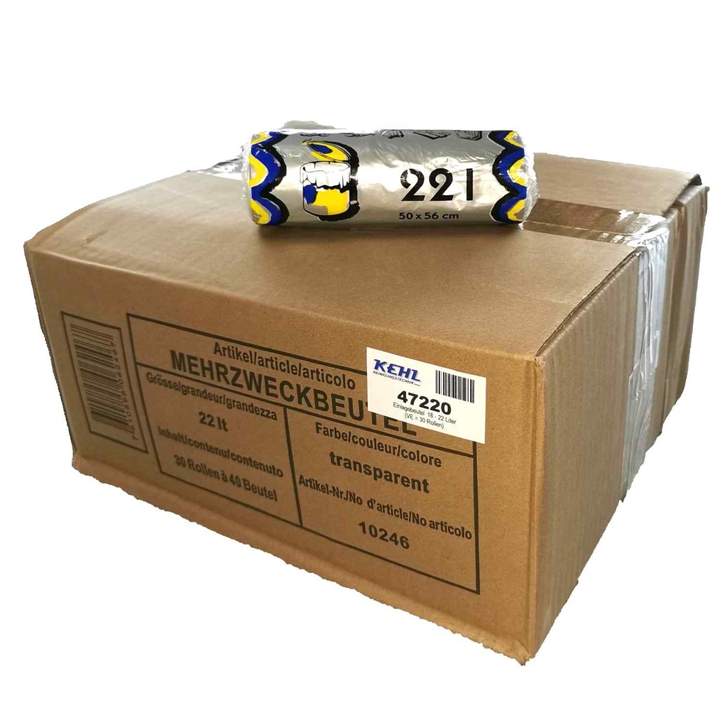 [47220] Einlagebeutel  18 - 22 Liter