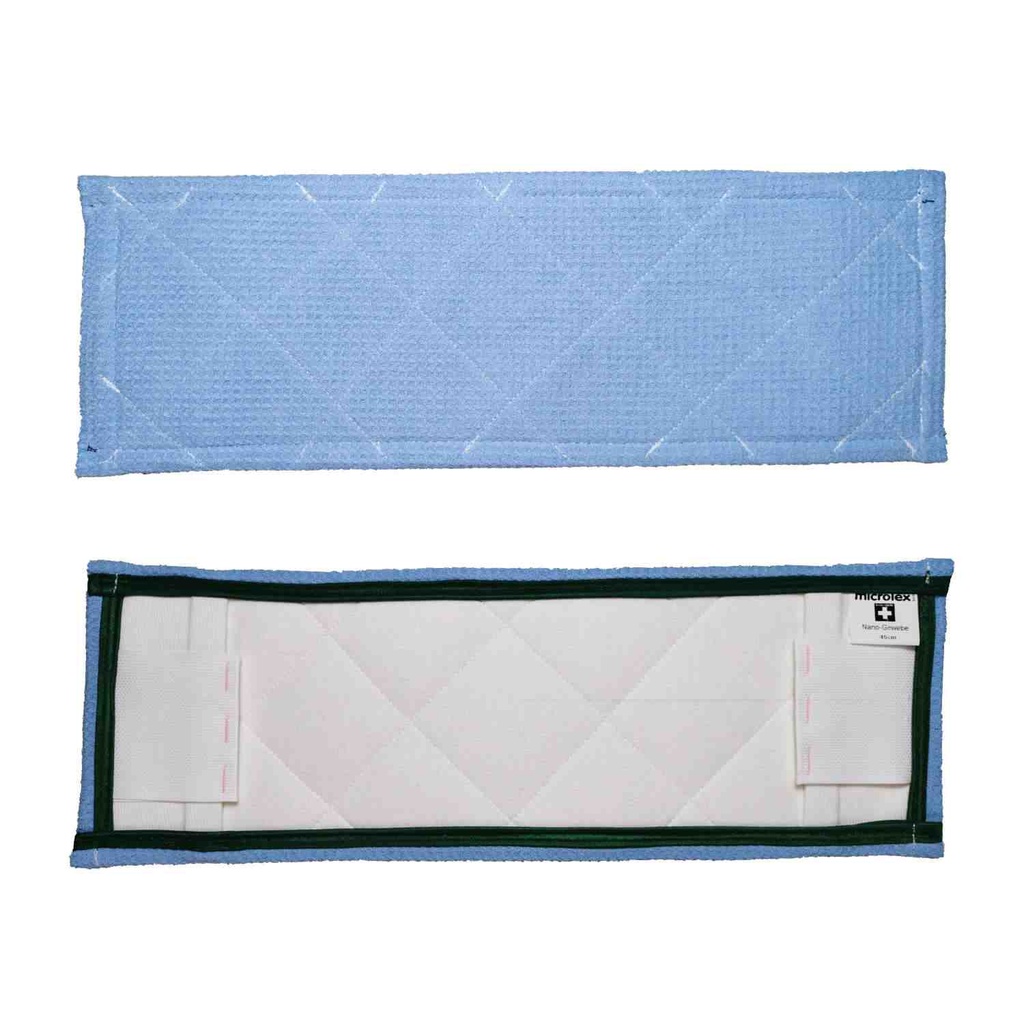 [47448G] Nano - Waffeltuch-Mopp  45 cm  grün
