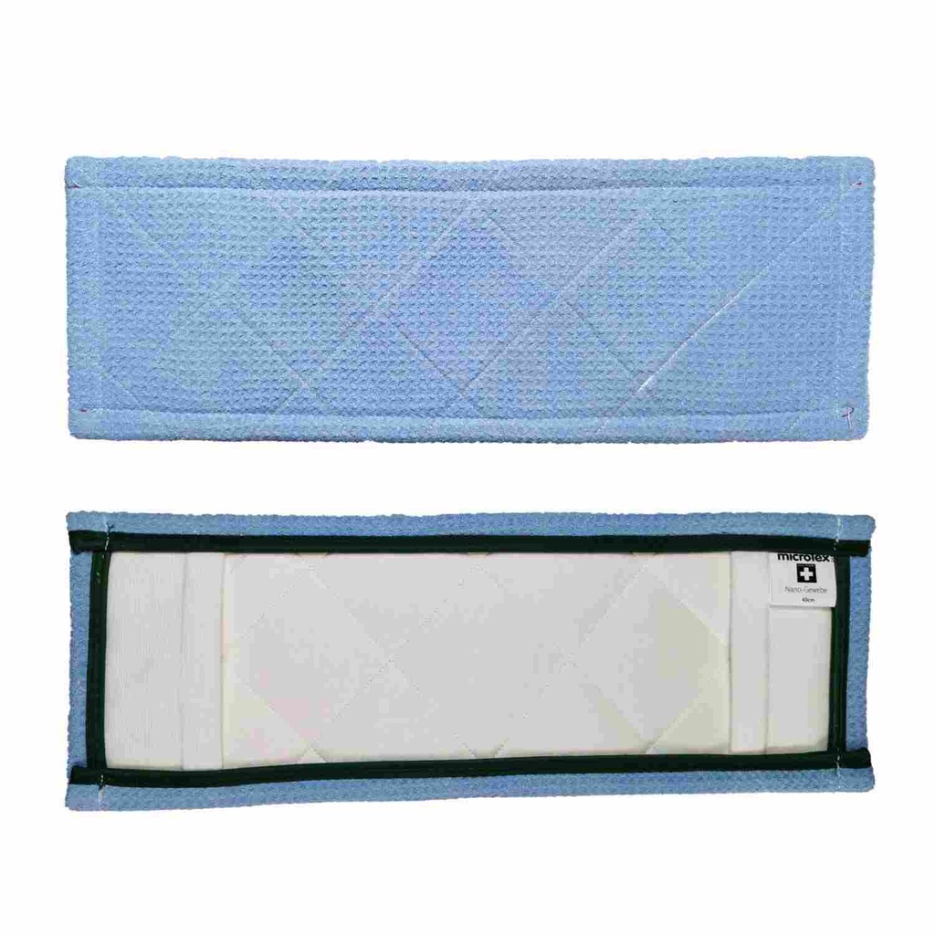 Nano - Waffeltuch-Mopp 13 x 50 cm  grün