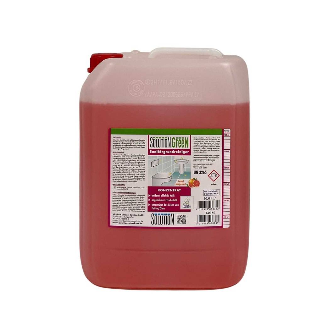 [G1813] Sanitärgrundreiniger SOLUTION GreeN