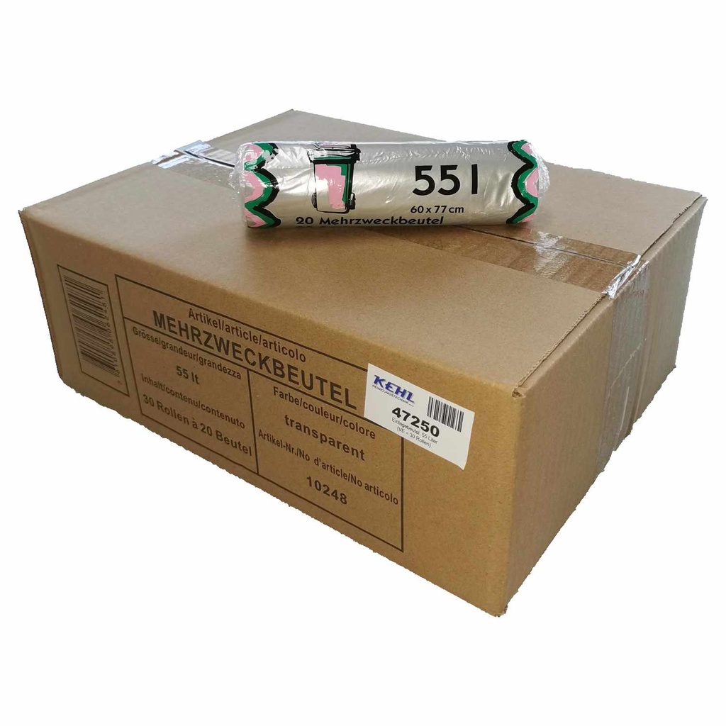 Einlagebeutel 55 Liter
